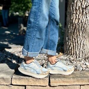 Woden Freja Platform Sneaker in Coffee Cream